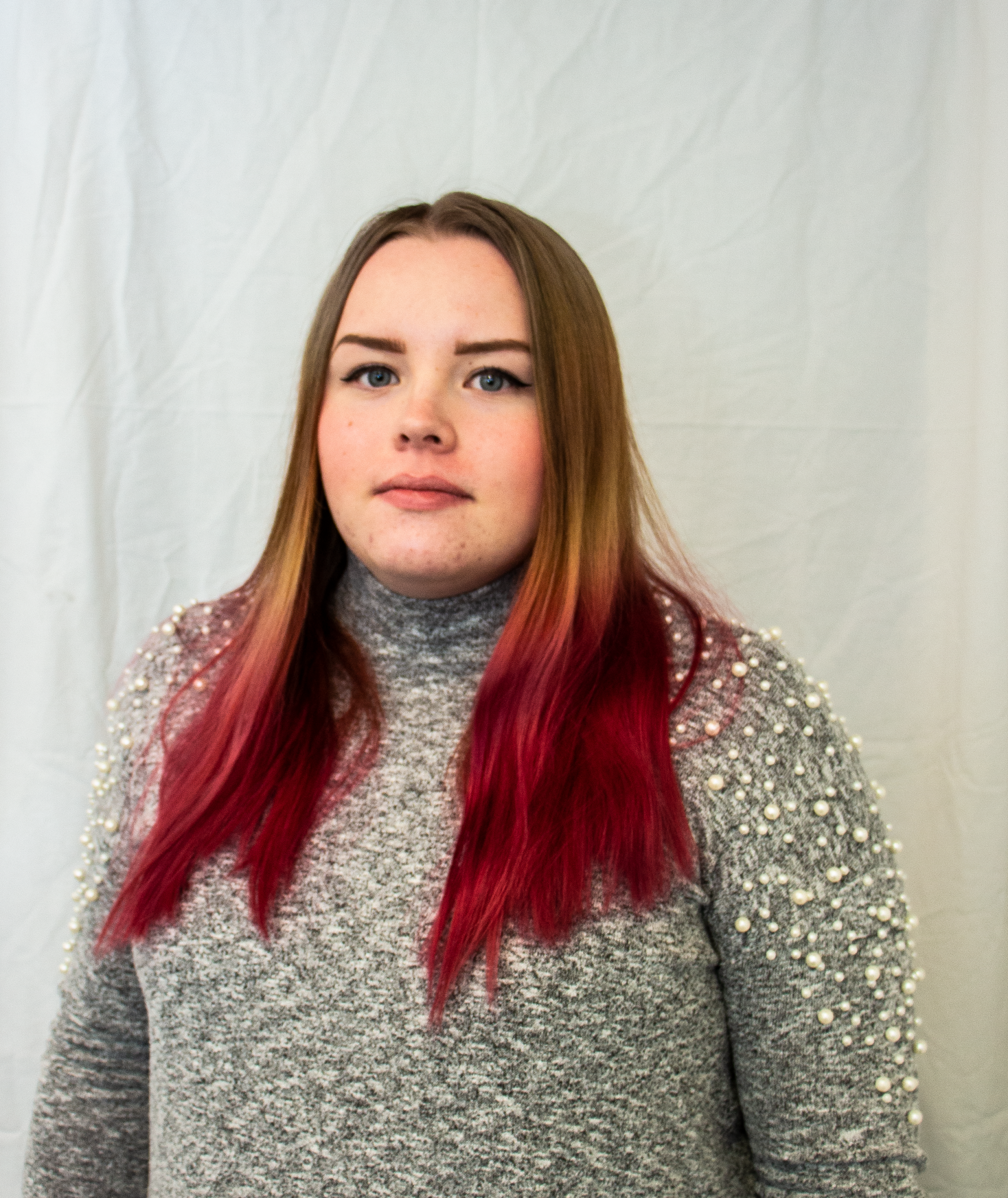 Monica Hepo-oja. Kolumnikuva.